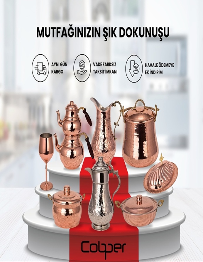COBPER BAKIR SANATI ÜRÜNLER