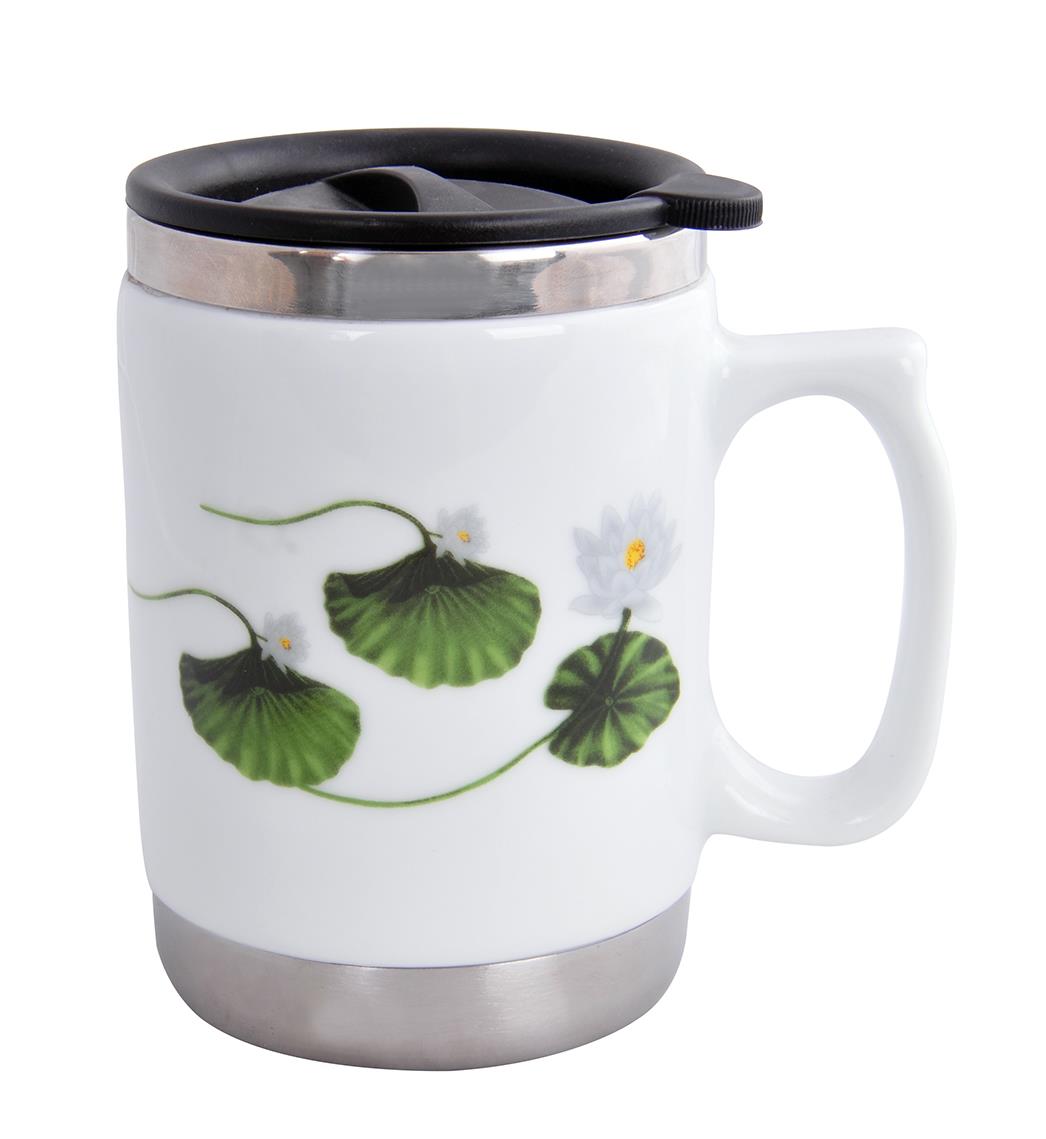 Andoutdoor AND30HP İçi Çelik Dışı Desenli Seramik Kupa Mug Andoutdoor AND30HP İçi Çelik Dışı Desenli Seramik Kupa Mug