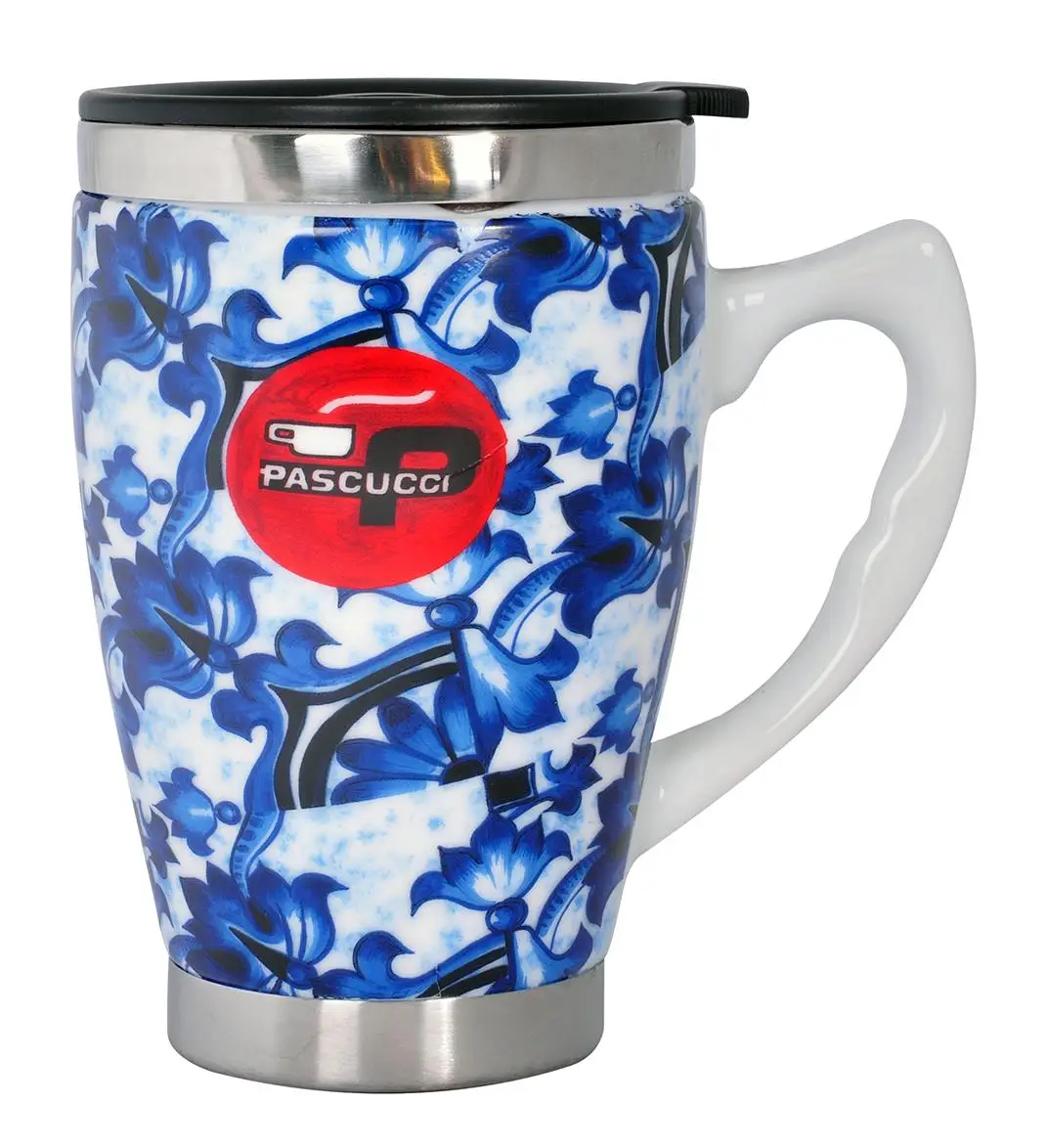 Andoutdoor AND333 İçi Çelik Dışı Desenli Seramik Kupa Mug Andoutdoor AND333 İçi Çelik Dışı Desenli Seramik Kupa Mug