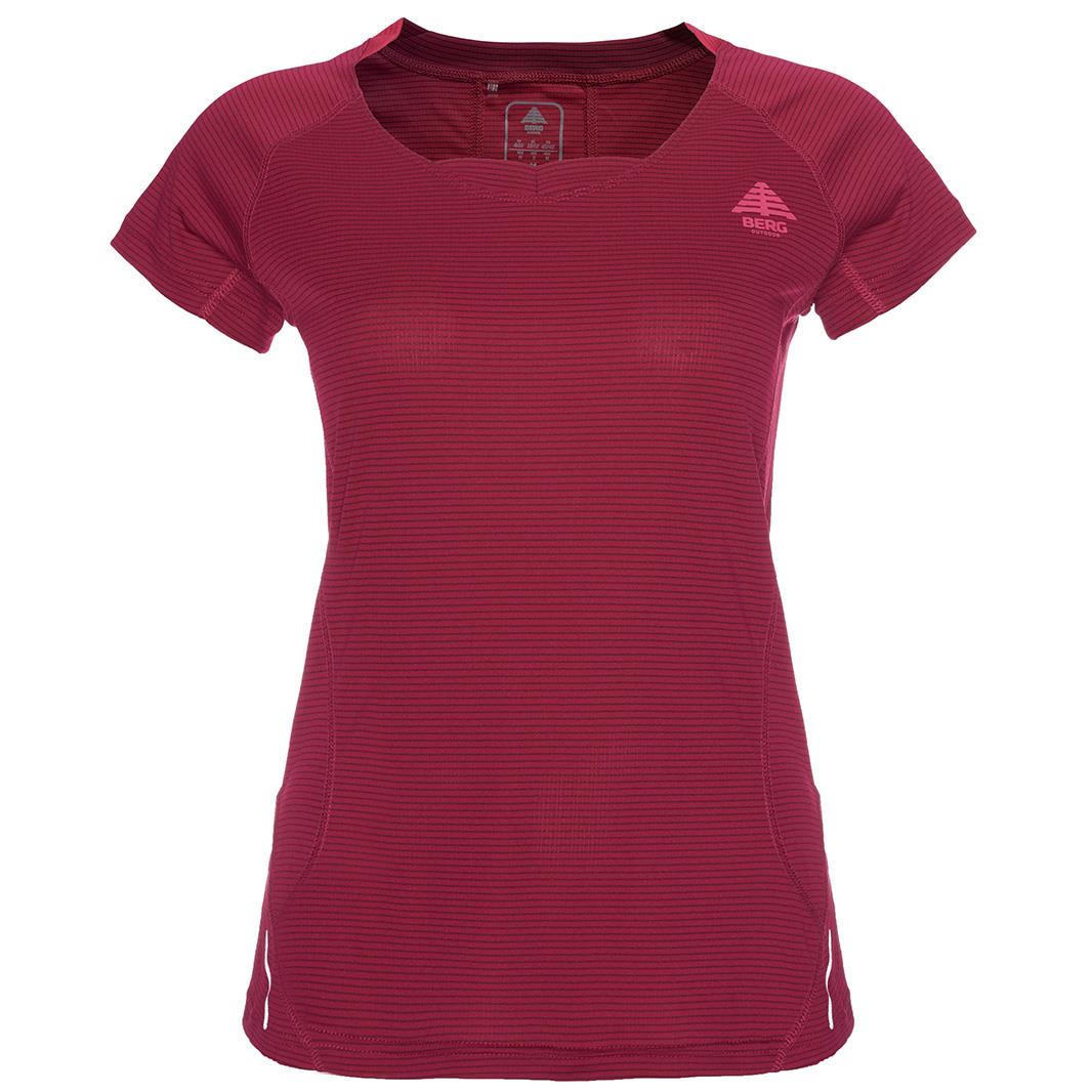 Berg Greyhou Kadın T-Shirt-BORDO Berg Greyhou Kadın T-Shirt-BORDO
