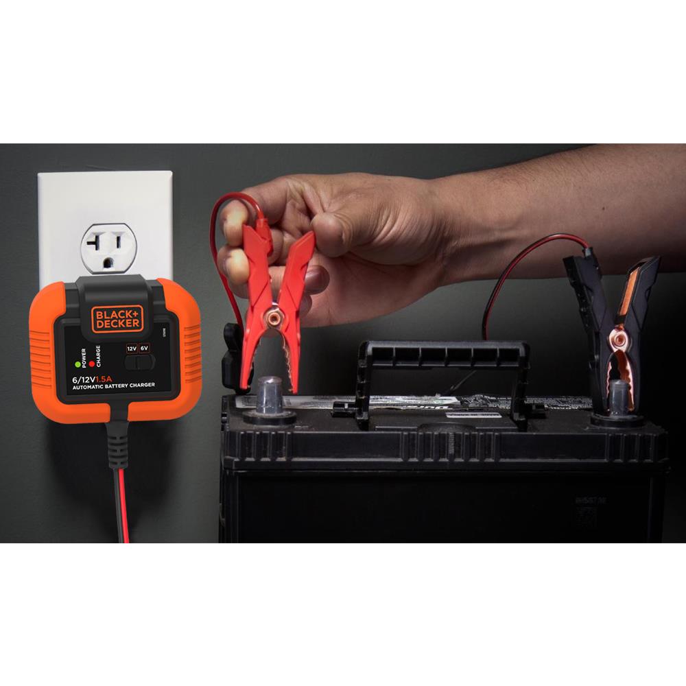 BLACK+DECKER BXA21 6V/12V 72A Akıllı Akü Şarj ve Akü Bakım Cihazı BLACK+DECKER BXA21 6V/12V 72A Akıllı Akü Şarj ve Akü Bakım Cihazı