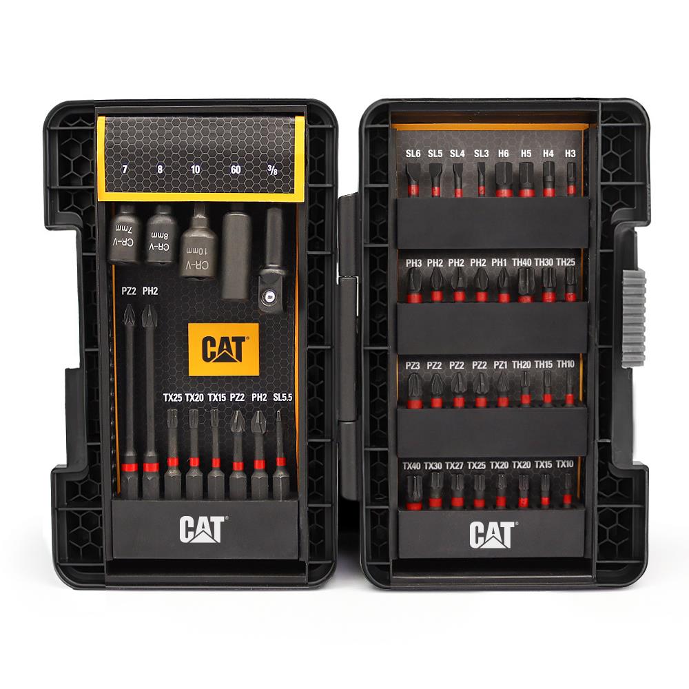 CAT DA01902 45 Parça Manganez Fosfat Alaşımlı Vidalama Uç Seti CAT DA01902 45 Parça Manganez Fosfat Alaşımlı Vidalama Uç Seti