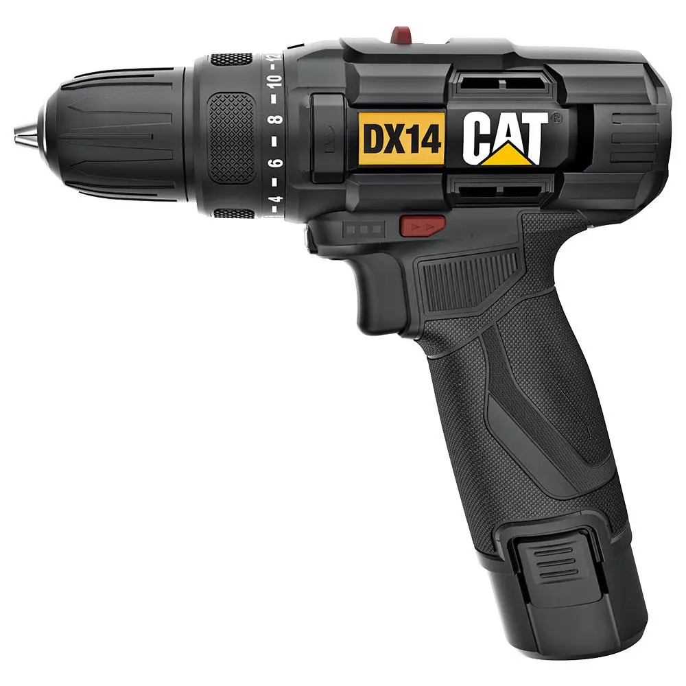 CAT DX14 12Volt/2.0Ah Li-ion Profesyonel Şarjlı Matkap CAT DX14 12Volt/2.0Ah Li-ion Profesyonel Şarjlı Matkap