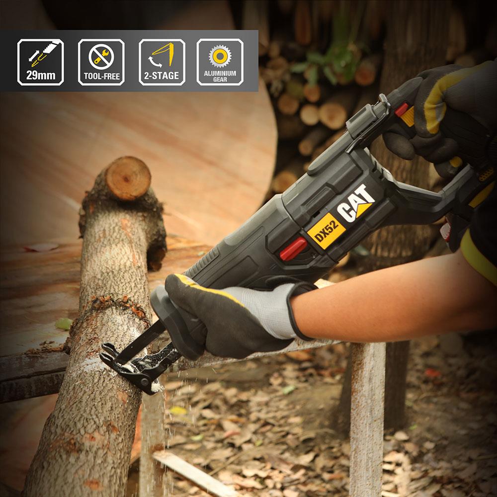 CAT DX52 18Volt/4.0Ah Li-ion Tek Akülü Profesyonel Tilki Kuyruğu Testere CAT DX52 18Volt/4.0Ah Li-ion Tek Akülü Profesyonel Tilki Kuyruğu Testere
