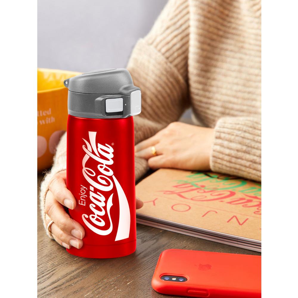 Coca-Cola CCMDB35 0,35L Vakumlu Çift Yalıtımlı Paslanmaz Çelik Seyahat Bardağı /Termos Coca-Cola CCMDB35 0,35L Vakumlu Çift Yalıtımlı Paslanmaz Çelik Seyahat Bardağı /Termos