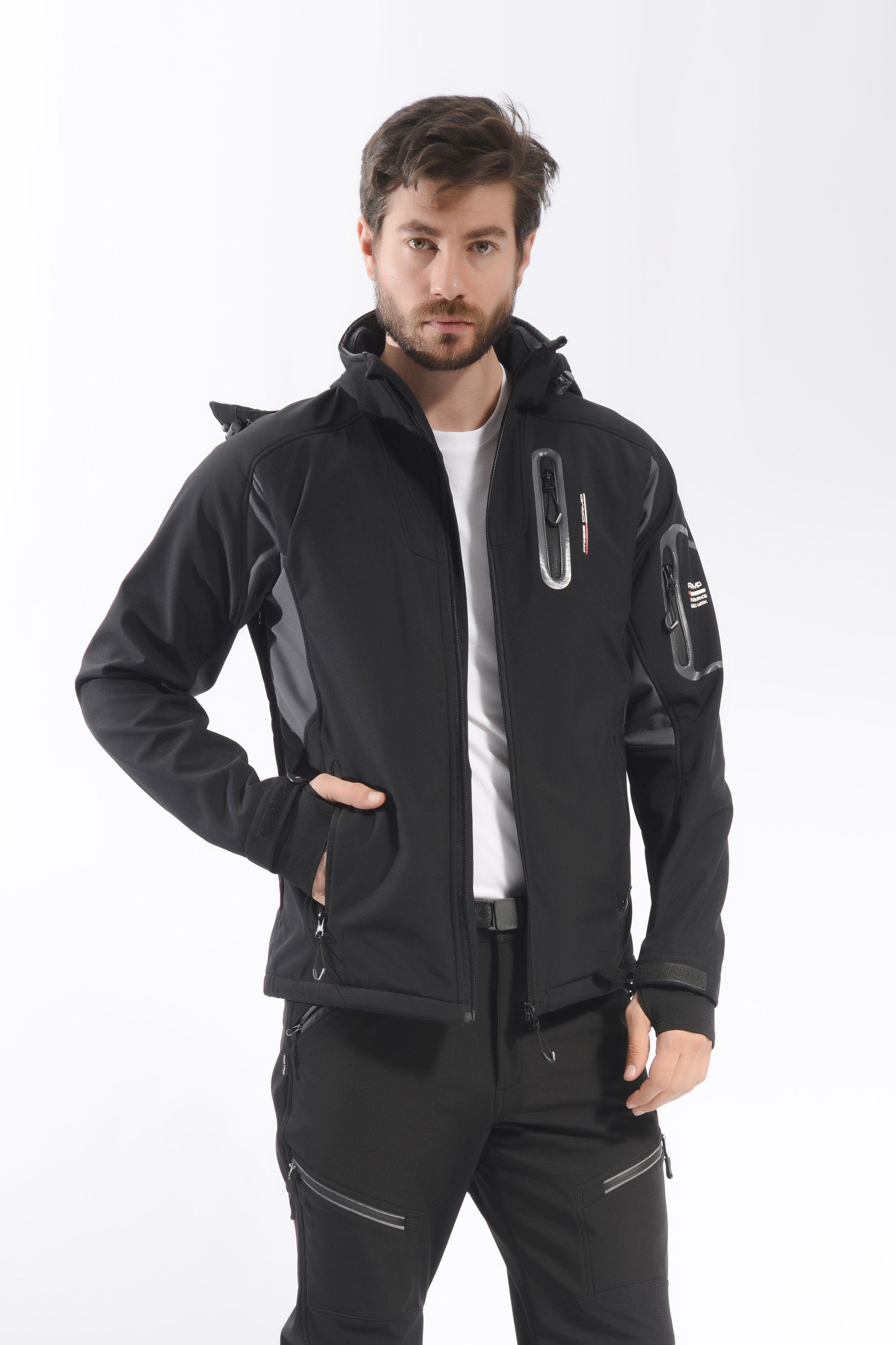 FreeCamp Eagle Softshell Ceket-SİYAH FreeCamp Eagle Softshell Ceket-SİYAH