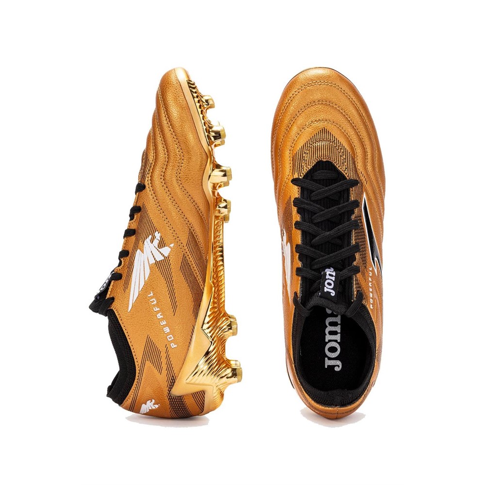 JOMA POWERFUL CUP 2418 GOLD BLACK FIRM GROUND Krampon JOMA POWERFUL CUP 2418 GOLD BLACK FIRM GROUND Krampon