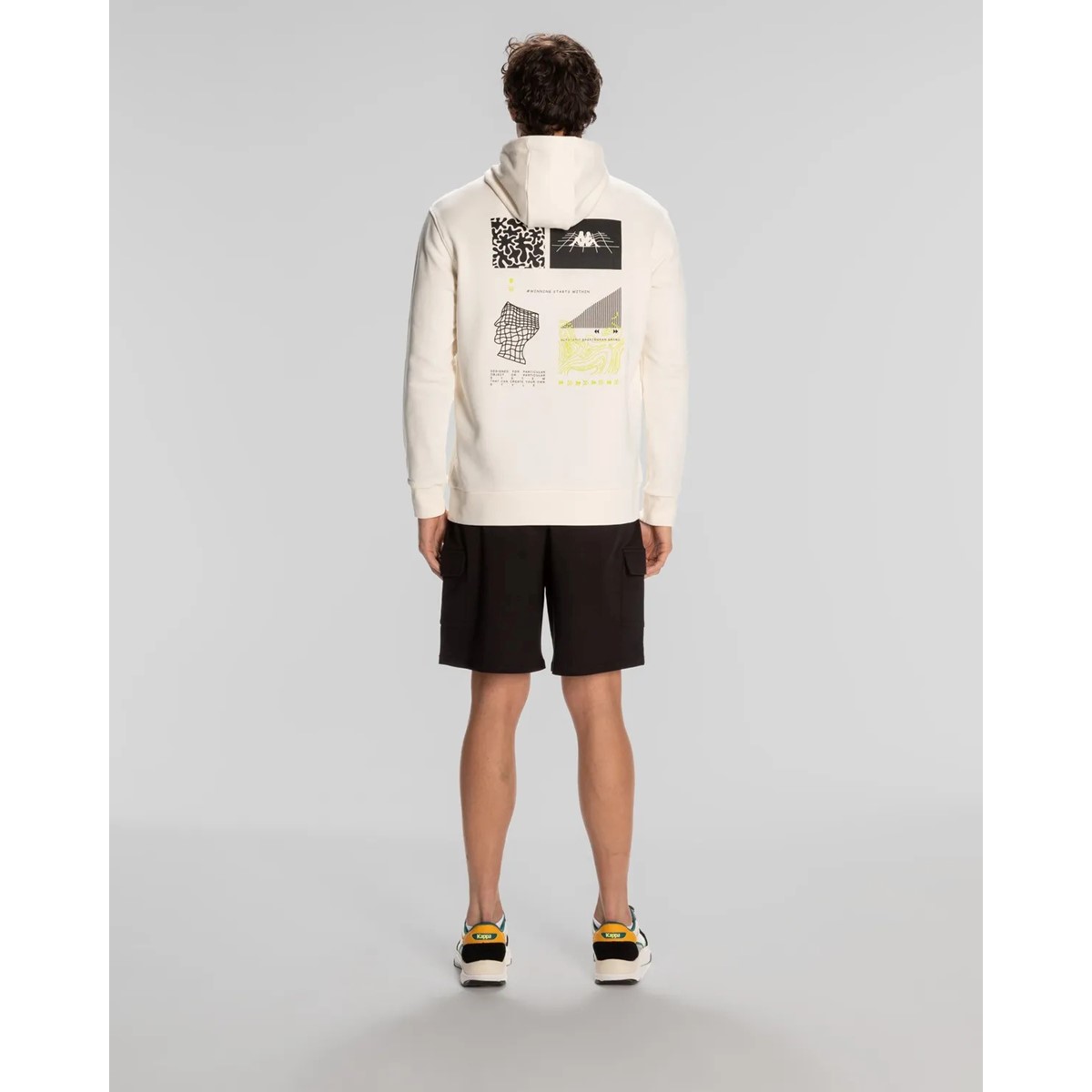 Kappa AUTHENTIC SPACETIME HOODIE Sweatshirt Kappa AUTHENTIC SPACETIME HOODIE Sweatshirt