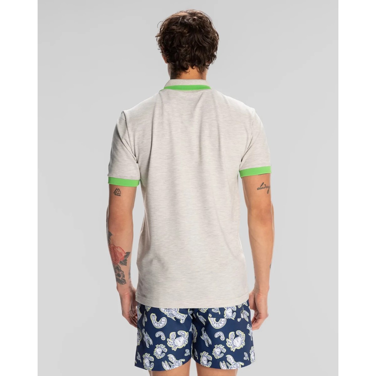 Kappa LOGO NEON Polo Yaka T-shirt Kappa LOGO NEON Polo Yaka T-shirt