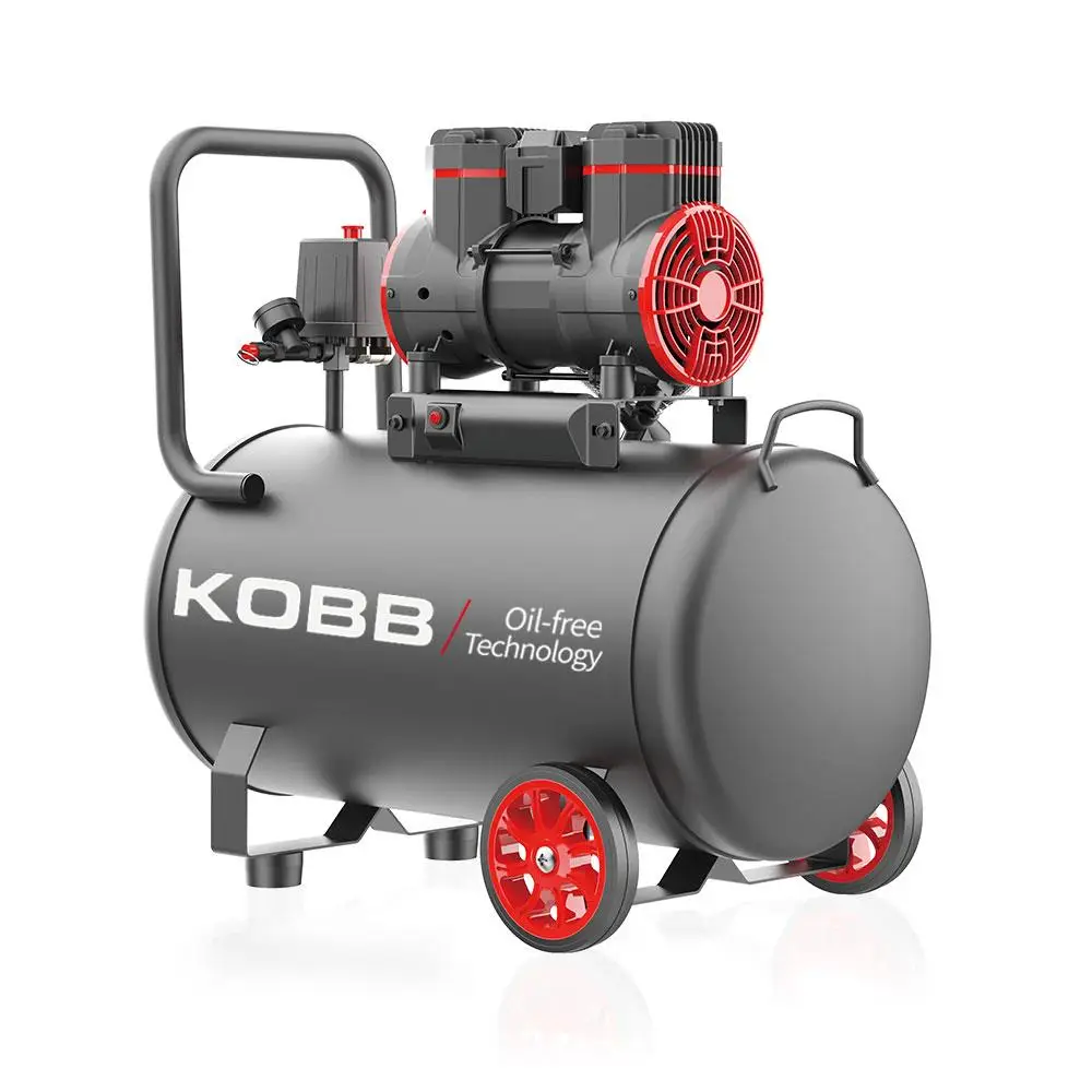 KOBB KBK50S 2.0HP 50Lt 8Bar Yağsız Sessiz Taşınabilir Hava Kompresörü KOBB KBK50S 2.0HP 50Lt 8Bar Yağsız Sessiz Taşınabilir Hava Kompresörü