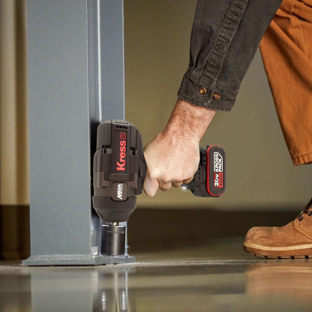 Kress KUB33.91 20Volt 1300Nm Kömürsüz Profesyonel Şarjlı Somun Sıkma (Akü Dahil Değildir) Kress KUB33.91 20Volt 1300Nm Kömürsüz Profesyonel Şarjlı Somun Sıkma (Akü Dahil Değildir)