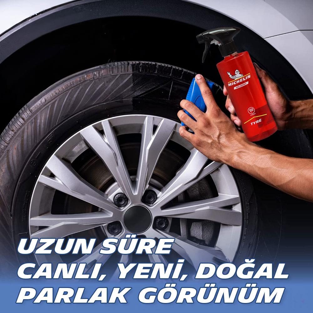 Michelin MC33573 500ml PRO Serisi Lastik ve Trim Parlatıcı, Koruyucu ve Yenileyici Sprey Michelin MC33573 500ml PRO Serisi Lastik ve Trim Parlatıcı, Koruyucu ve Yenileyici Sprey