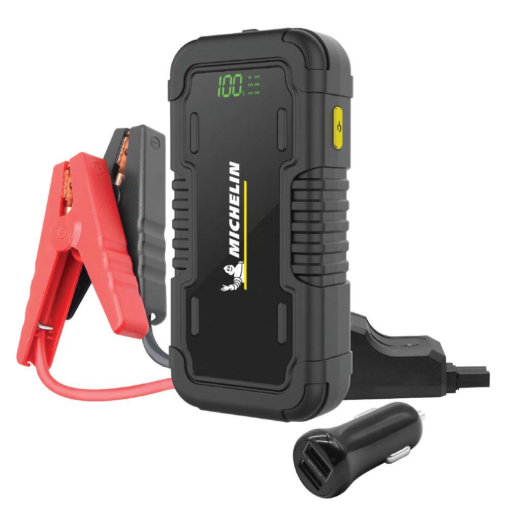 Michelin MJS160 12Volt 2000Amp Lityum Polimer Akü Takviye + Powerbank + Led Lamba Michelin MJS160 12Volt 2000Amp Lityum Polimer Akü Takviye + Powerbank + Led Lamba