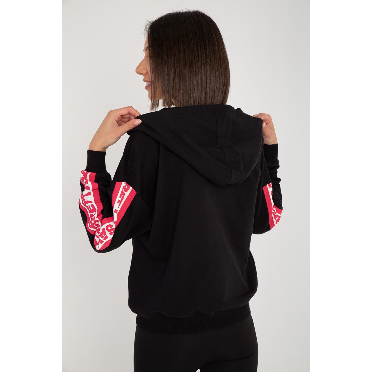 MoonSports Violet Kadın Kapüşonlu Sweatshirt Kapüşonlu Sweatshirt MoonSports Violet Kadın Kapüşonlu Sweatshirt Kapüşonlu Sweatshirt