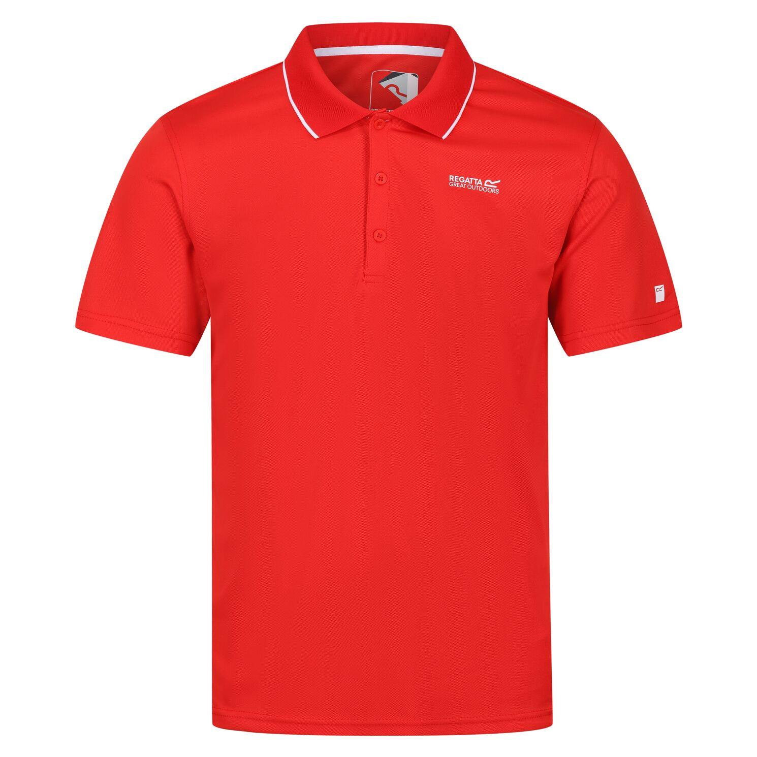 Regatta Maverik V Polo Yaka Erkek T-Shirt-KIRMIZI Regatta Maverik V Polo Yaka Erkek T-Shirt-KIRMIZI