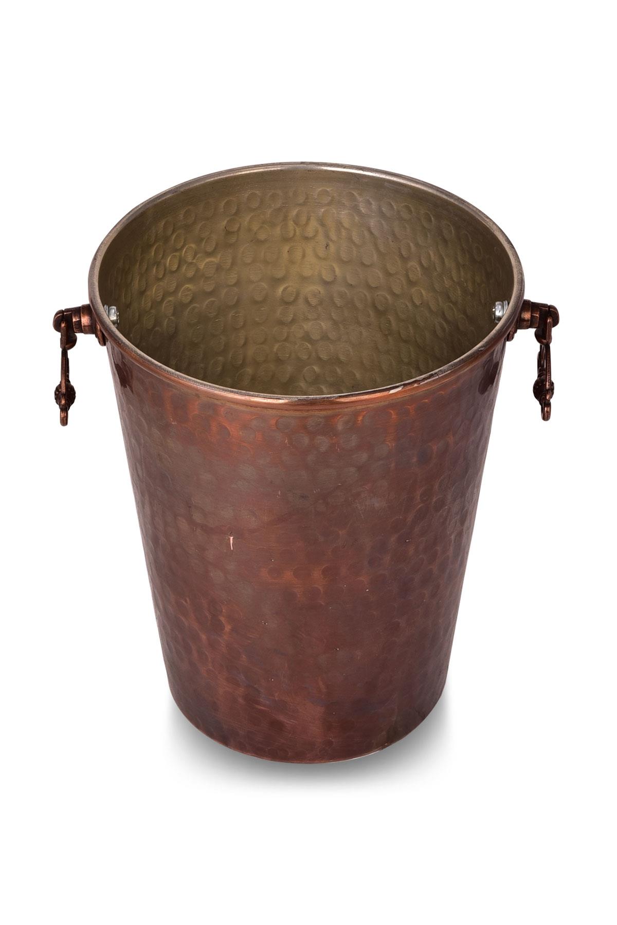 Cobper Premium Collection Merai Bakır Buz Kovası 15cm Oksit Cobper Premium Collection Merai Bakır Buz Kovası 15cm Oksit