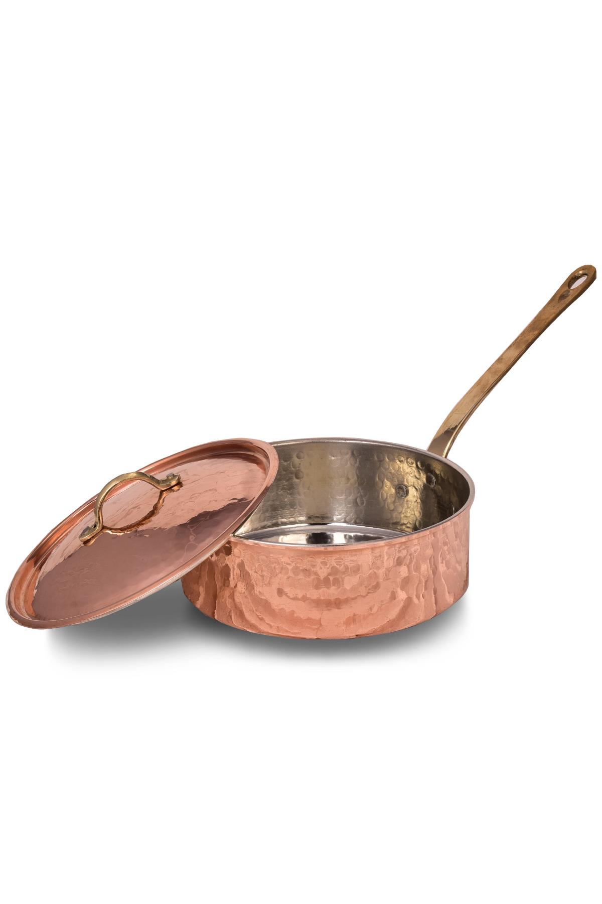 Cobper Premium Collection Bakır Karnıyarık Tencere Tek Kulp 26cm Cobper Premium Collection Bakır Karnıyarık Tencere Tek Kulp 26cm