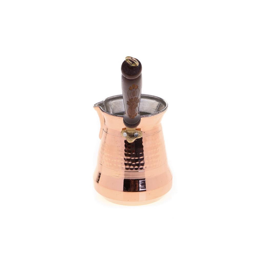 Cobper Premium Collection Roman Bakır Cezve 550ml Ahşap Kulp Cobper Premium Collection Roman Bakır Cezve 550ml Ahşap Kulp