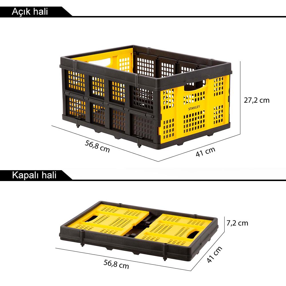 Stanley FT505 25Kg Katlanır Çok Amaçlı Taşıma Sepeti Stanley FT505 25Kg Katlanır Çok Amaçlı Taşıma Sepeti