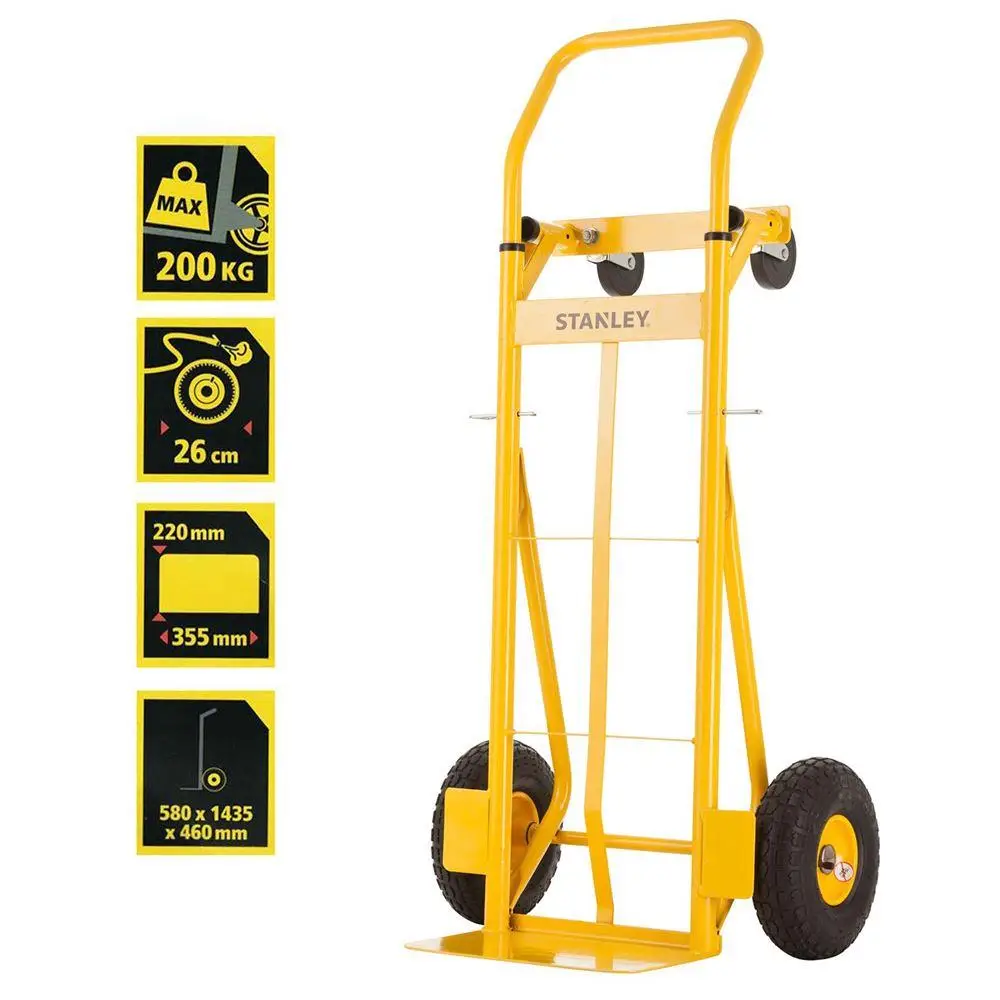 Stanley MT519 150/200Kg Endüstriyel Çok Fonksiyonlu El Arabası Stanley MT519 150/200Kg Endüstriyel Çok Fonksiyonlu El Arabası