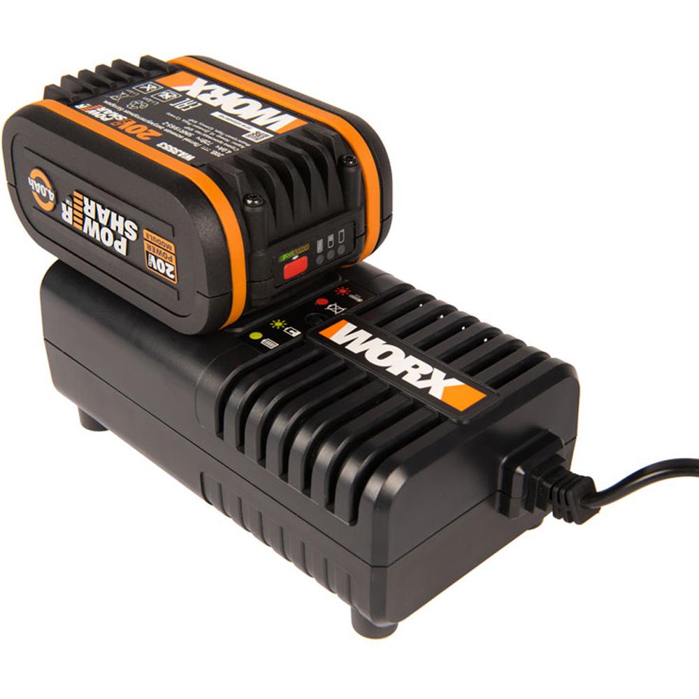 WORX WA3604 20Volt 4.0Ah PowerShare Li-ion Akü ve Akü Şarj Cihazı WORX WA3604 20Volt 4.0Ah PowerShare Li-ion Akü ve Akü Şarj Cihazı