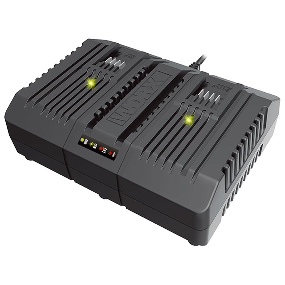 WORX WA3883 20Volt Li-ion PowerShare İkili Hızlı Akü Şarj Cihazı WORX WA3883 20Volt Li-ion PowerShare İkili Hızlı Akü Şarj Cihazı