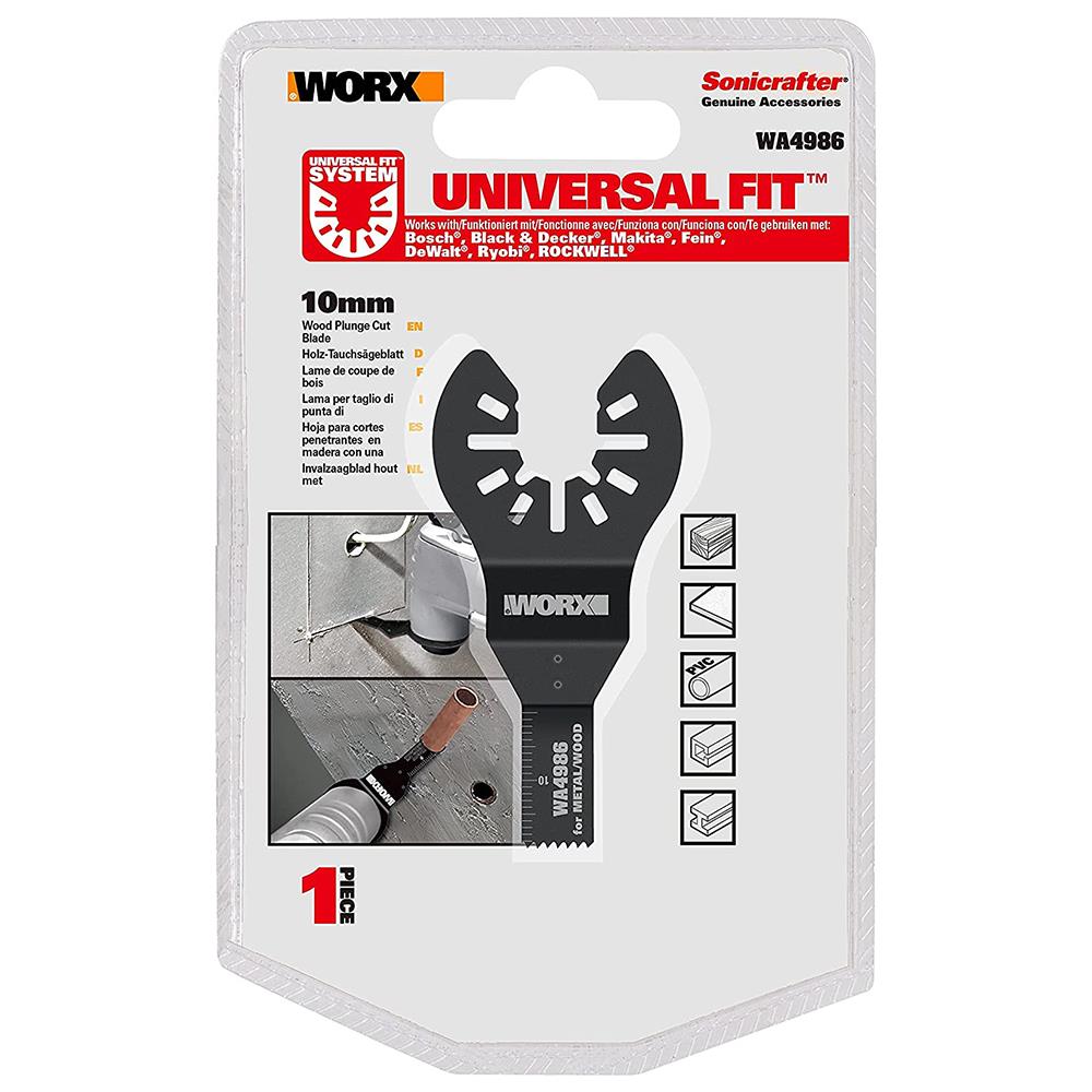 WORX WA4986 Çok Amaçlı Raspalama Makinası İçin 10x20mm Metal, Ahşap, Fiberglas, PVC Universal Hassas Kesme Bıçağı WORX WA4986 Çok Amaçlı Raspalama Makinası İçin 10x20mm Metal, Ahşap, Fiberglas, PVC Universal Hassas Kesme Bıçağı