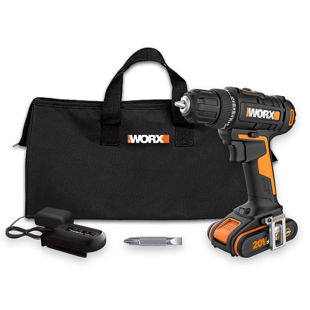 WORX WX100 20Volt/2.0Ah. Li-ion Tek Akülü Profesyonel Şarjlı Matkap WORX WX100 20Volt/2.0Ah. Li-ion Tek Akülü Profesyonel Şarjlı Matkap